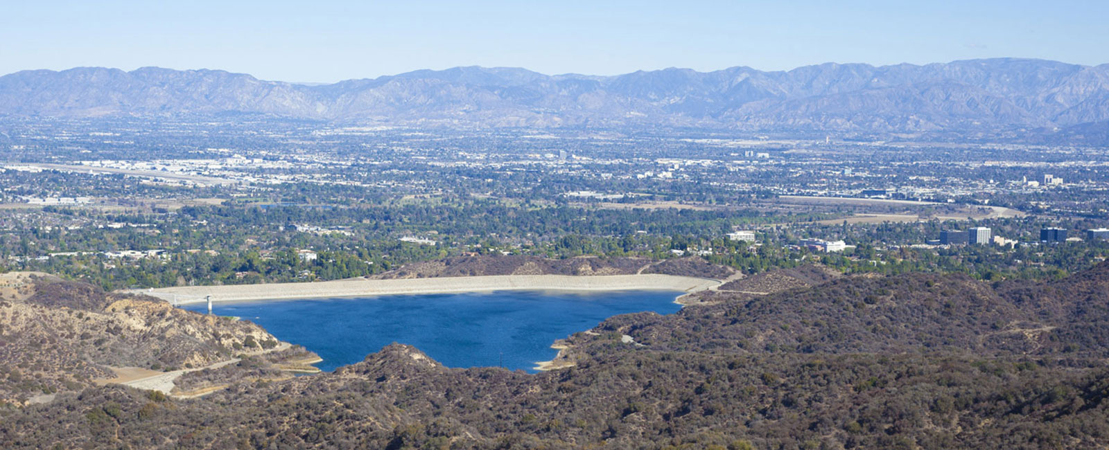 Encino, CA, skyline.