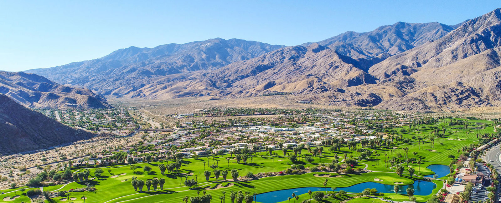 Palm Desert, CA skyline.
