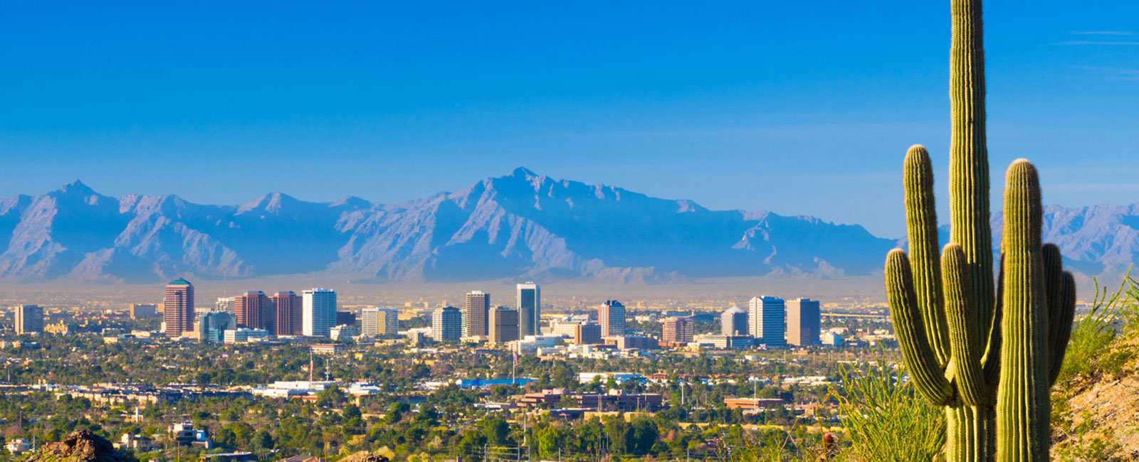 Phoenix, Arizona skyline.