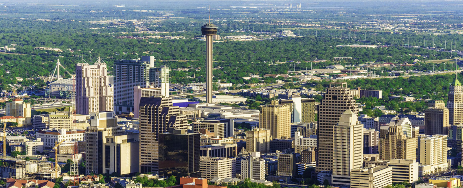 San Antonio, TX skyline.