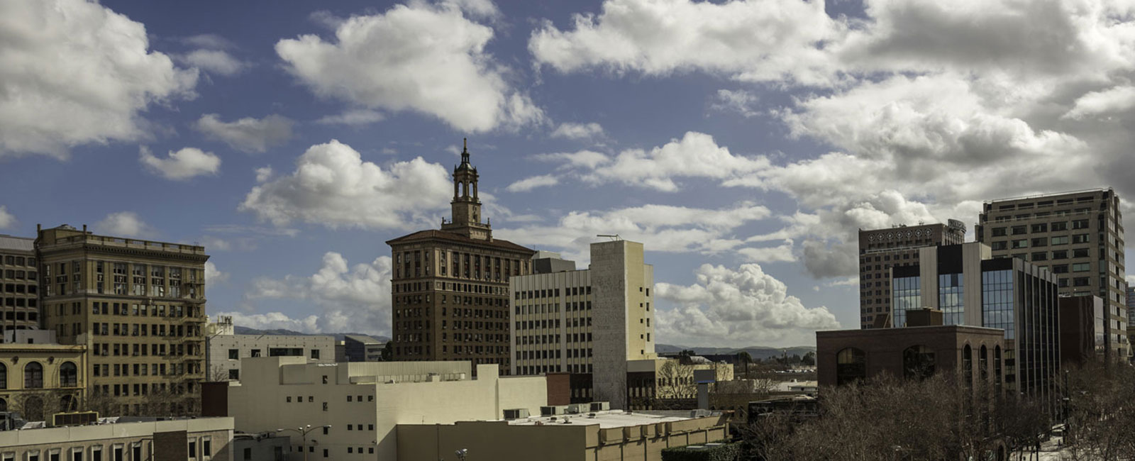 San Jose, CA skyline.