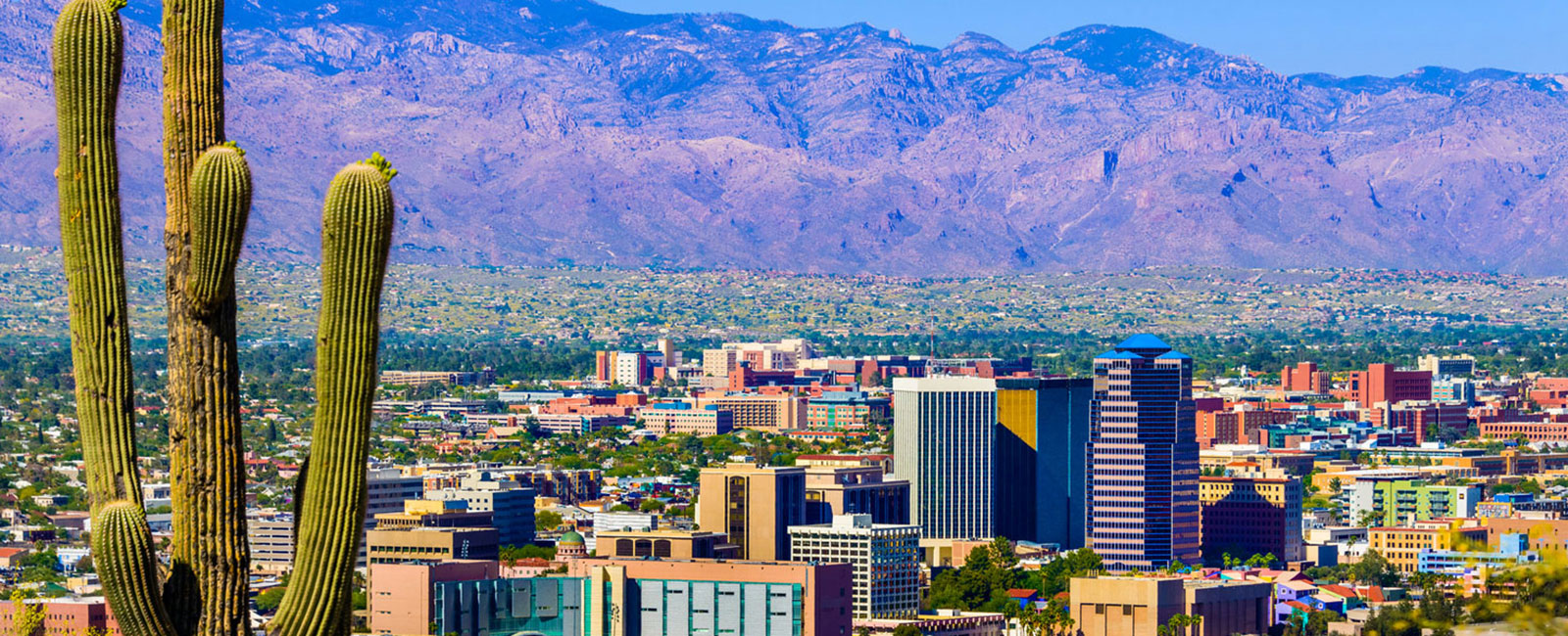 Tucson, AZ skyline.
