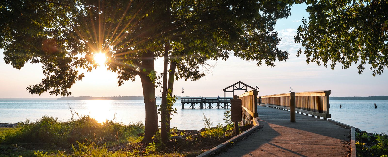 Woodbridge, VA river dock.